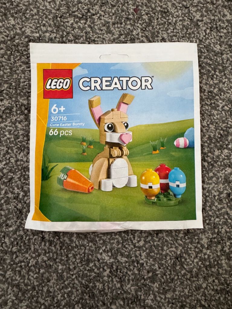 LEGO Creator 30716 Cute Easter Bunny - New, Sealed