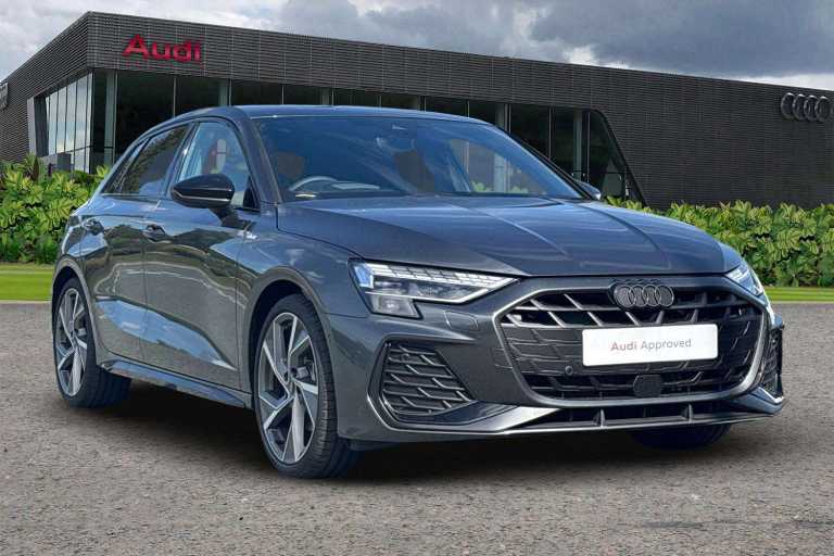 2025 Audi A3 35 TFSI Black Edition 5dr S Tronic Hatchback Petrol Automatic