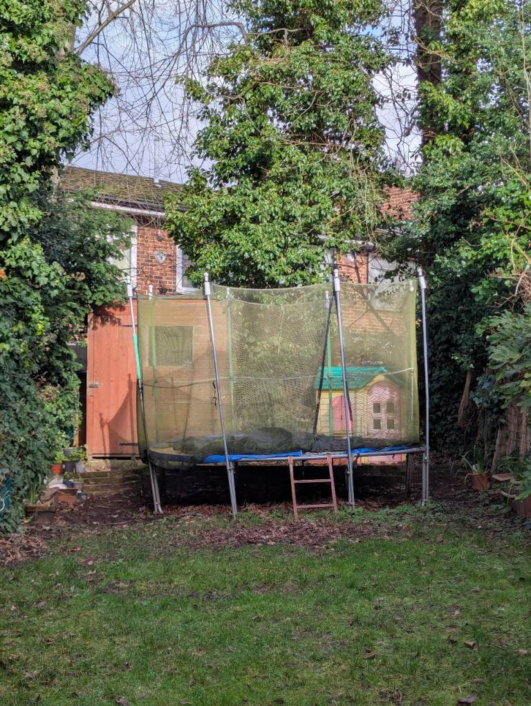 Free large trampoline,working condition 