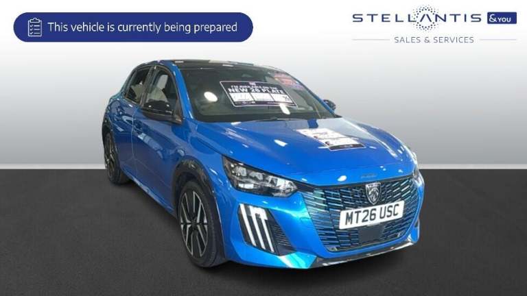 2026 Peugeot 208 1.2 GT Hatchback 5dr Petrol Hybrid e-DSC6 Euro 6 (s/s) (145 ps) Hatchback Hybrid...
