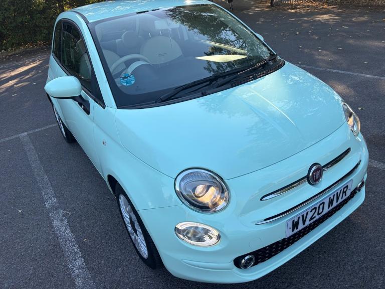 2020 Fiat 500 1.2 Lounge 3dr HATCHBACK Petrol Manual