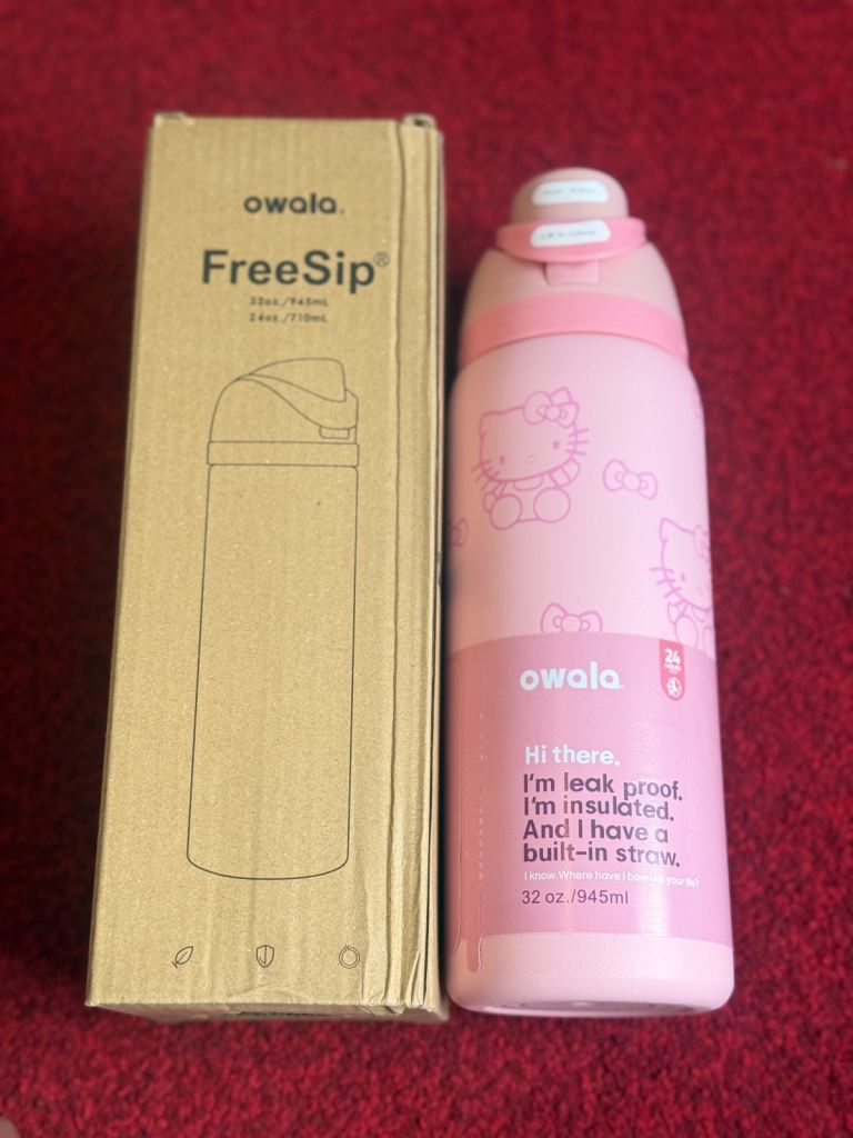 Owala FreeSip 32oz Color Drop Insulated Water Bottle- Floral Print