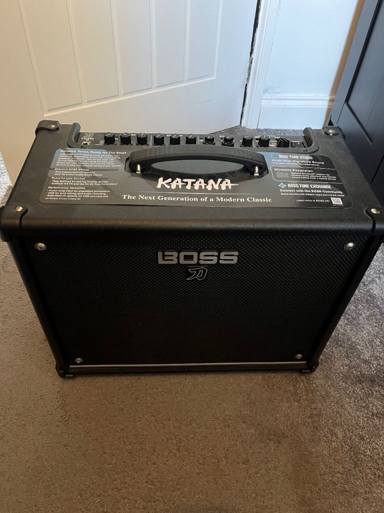 Boss katana gen 3 50w with Bluetooth adapter 