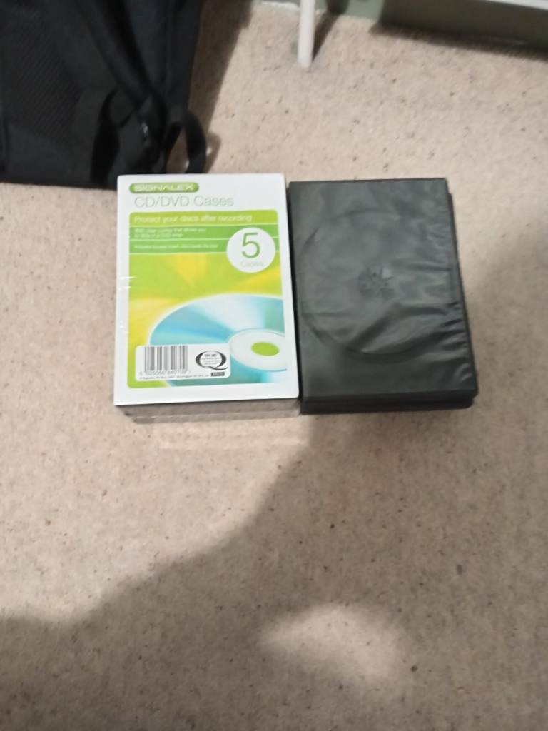 9 brand new dvd cases
