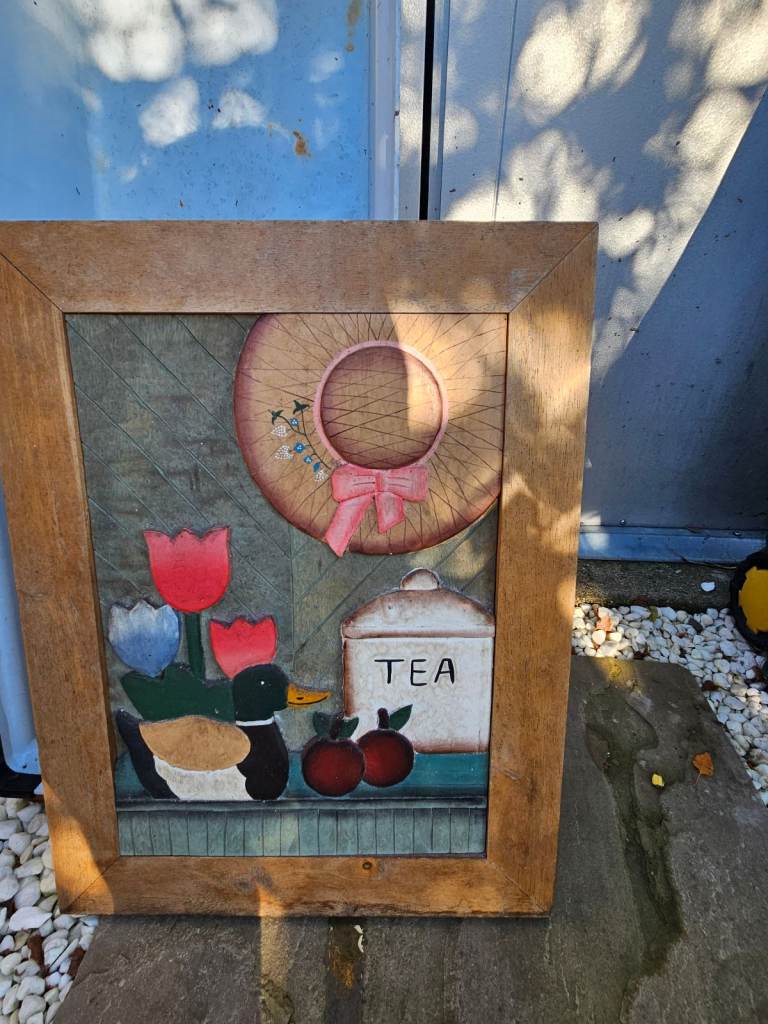 WOODEN, 3D RUSTIC HANDMADE KITCHEN ART