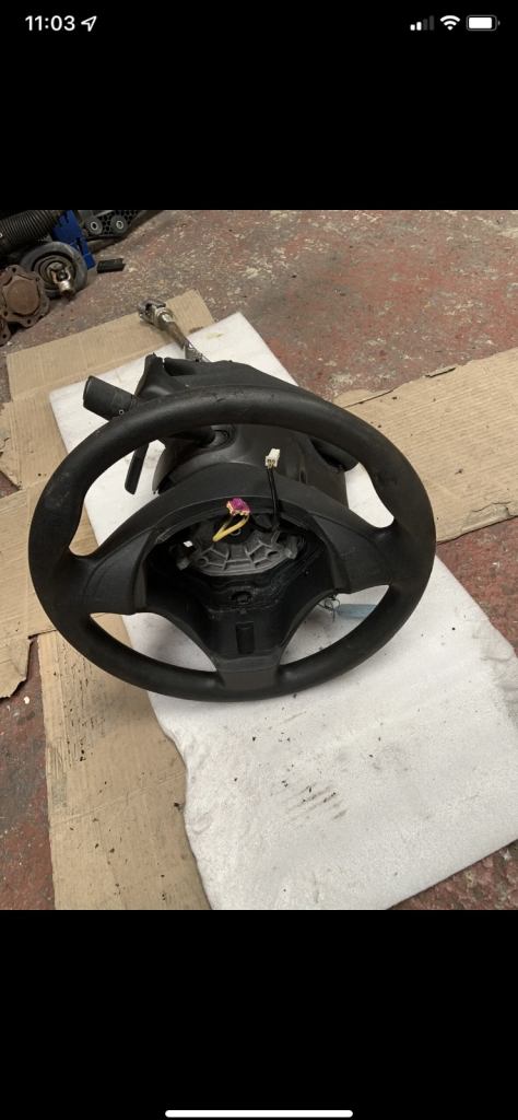 2010 - 2015 MK2 FIAT DOBLO STEERING COLUMN WHEEL AIRBAG STALKS SQUIB