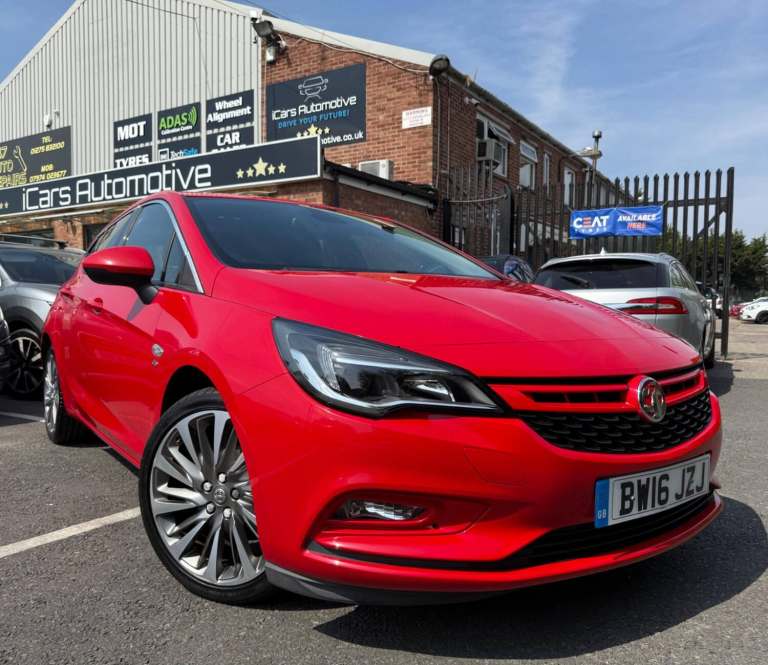 2016 Vauxhall Astra 1.4T 16V 150 Elite 5dr HATCHBACK PETROL Manual