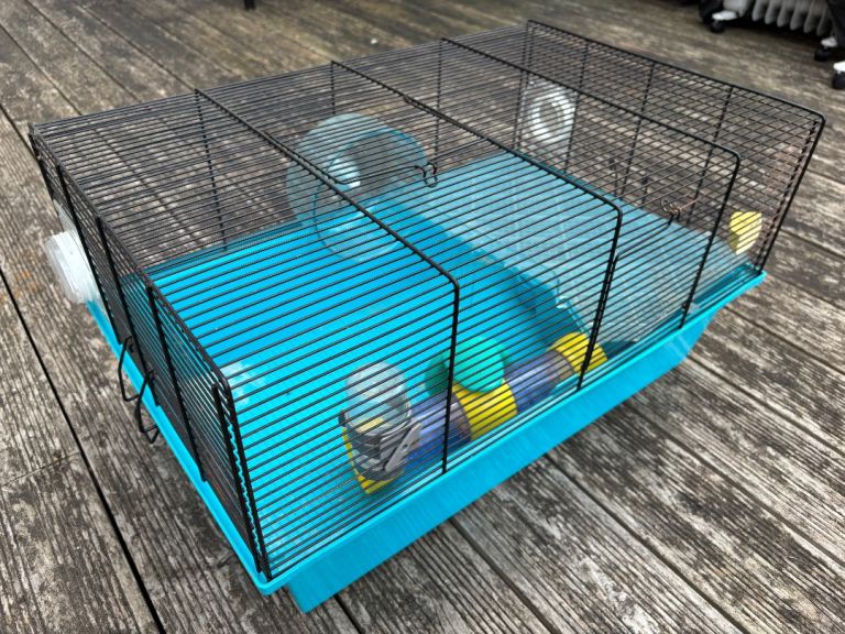 Small Pet / Hamster Cage with Accessories