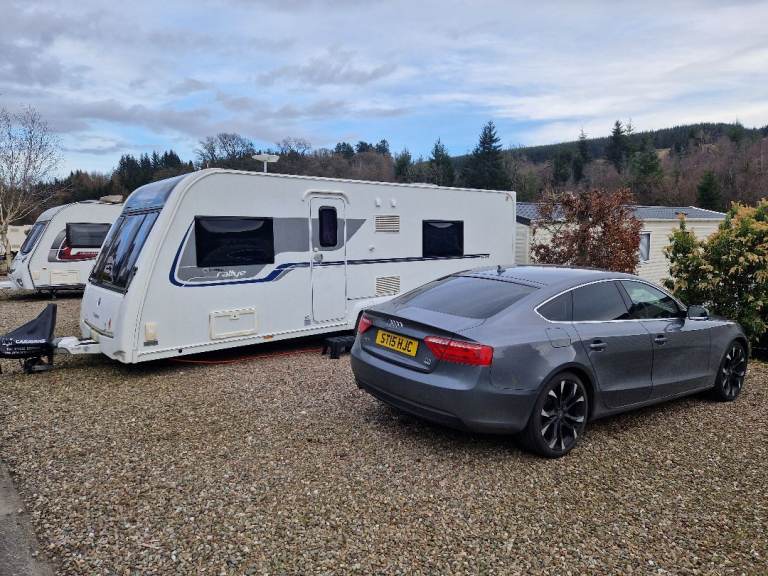 2015 Compass rallye 634 4 berth caravan twin axle