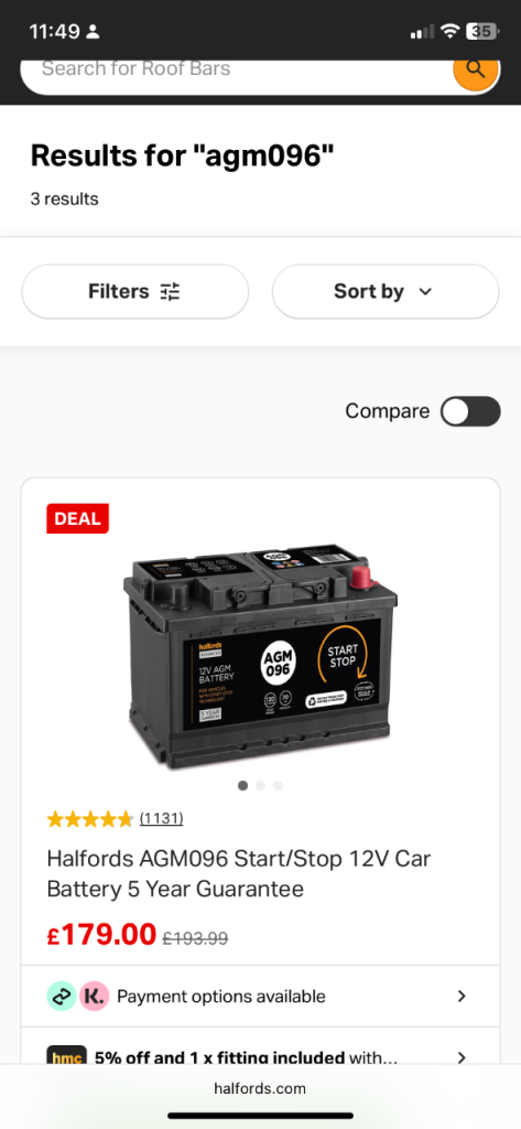 Car battery 