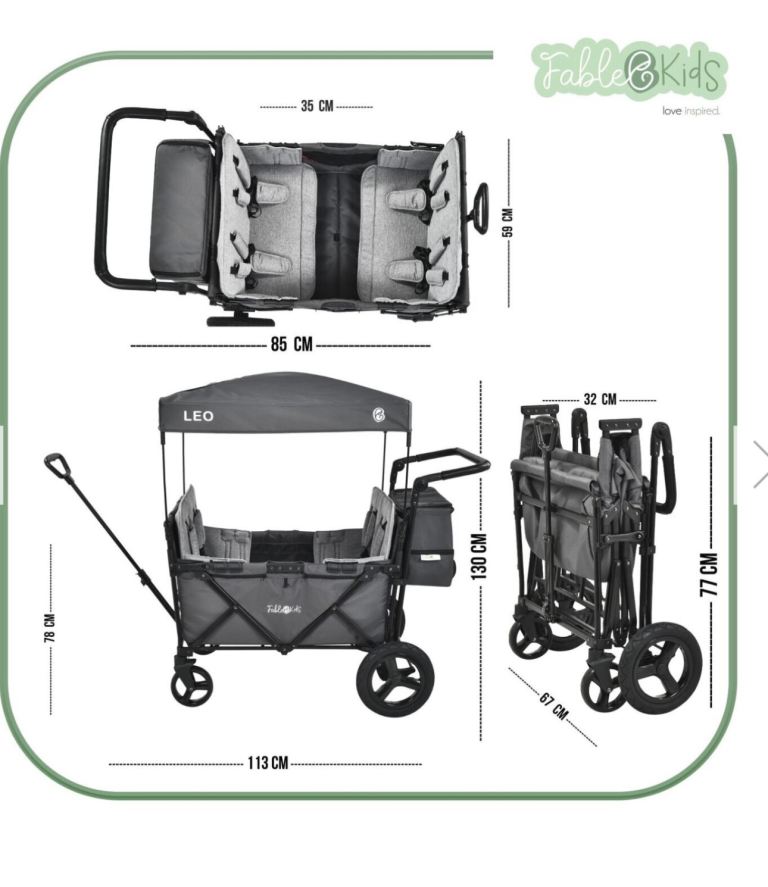 4 seater wagon stroller 