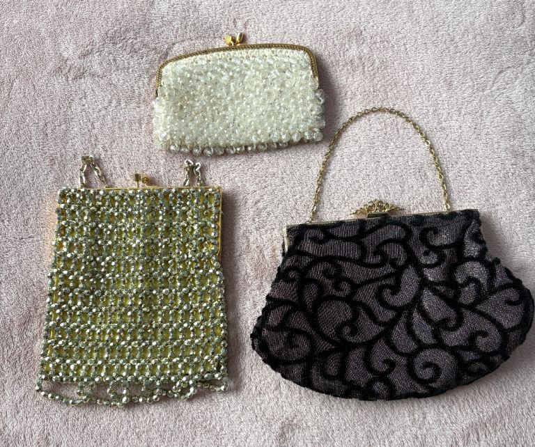 3 Vintage Clutch Bags, 