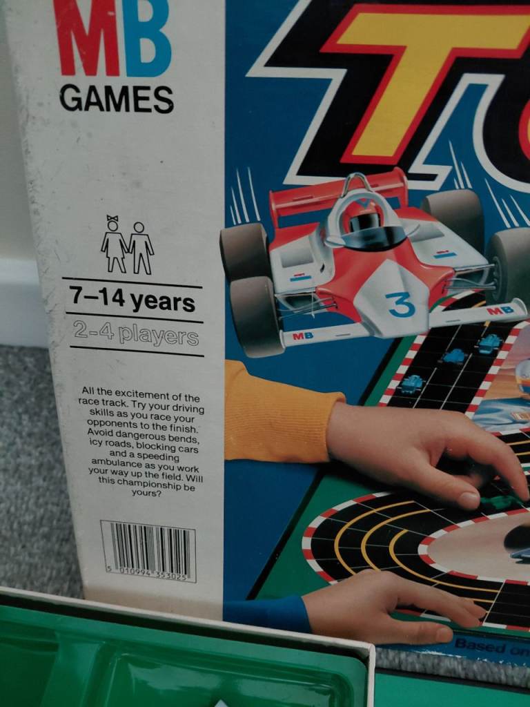 MB TURBO - Retro board game 