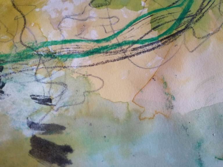 Contemplations - 9 art postcards