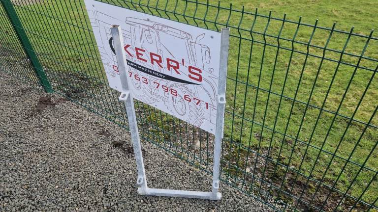 Sheep handling race end u frame farm livestock tractor 