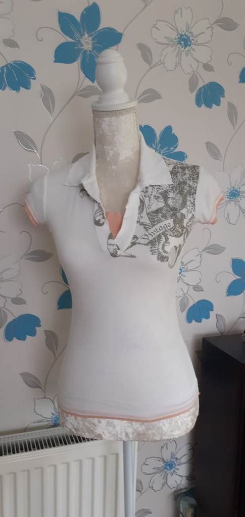 New Look Glitter Detail Top.