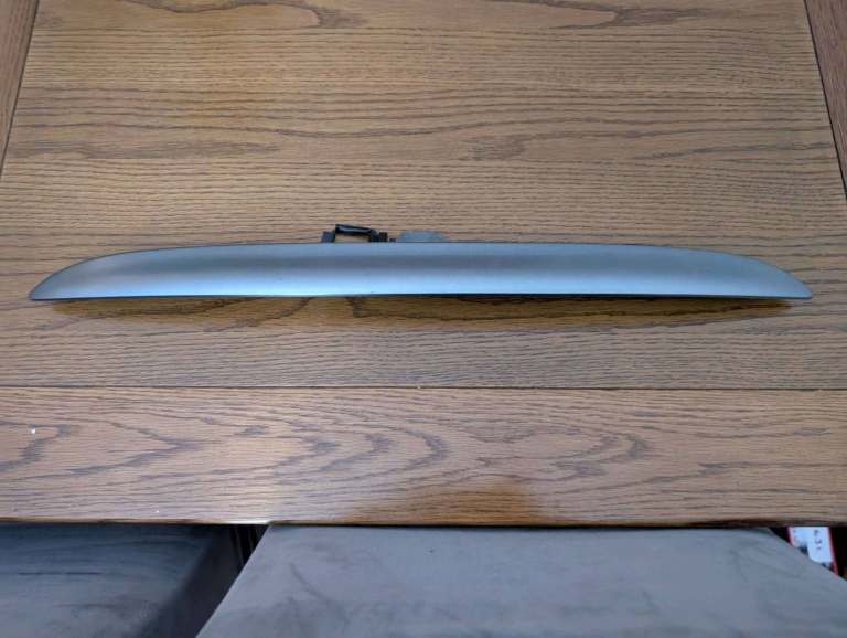 Mini Cooper S R53 boot handle Dark Silver painted