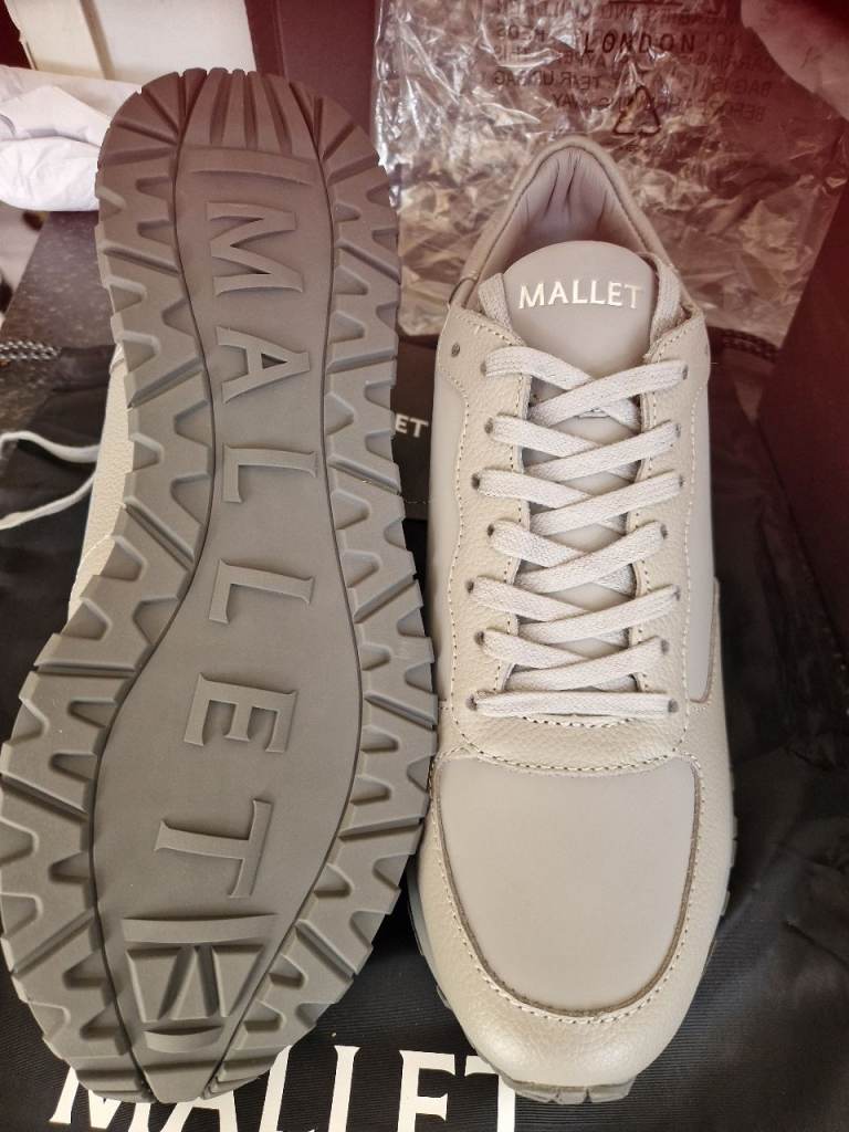 Men's grey mallet brand new