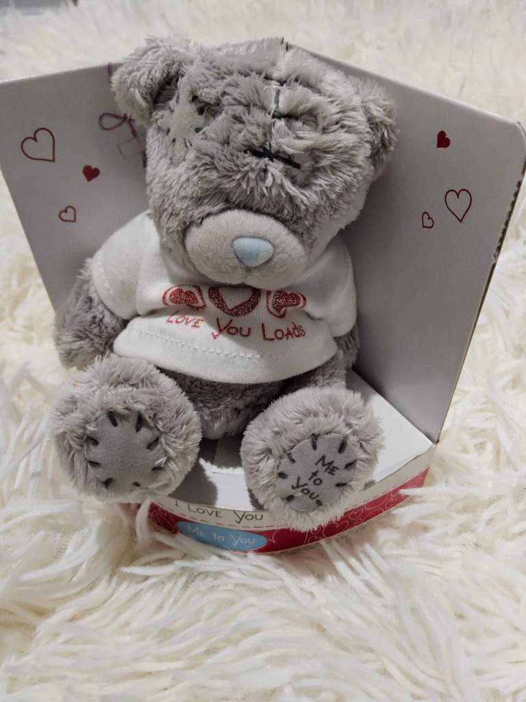 Love you loads❤️ teddy bear