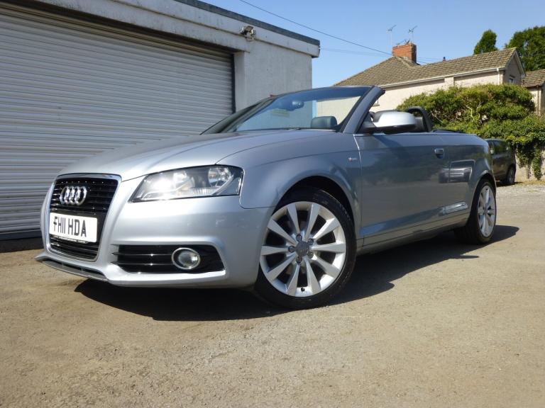 AUDI A3 CABRIOLET 2.0 TDI 140 S-LINE EDITION CONVERTIBLE EURO5 2011