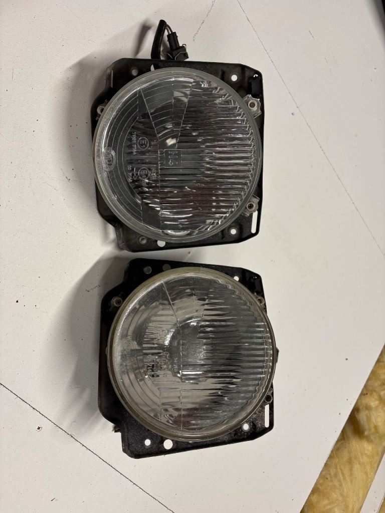 Vw golf mk2 headlights pair 