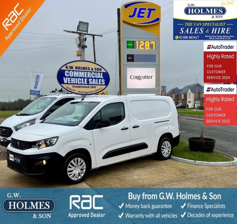 2020 Peugeot Partner PROFESSIONAL 1.5 BLUEHDI 130 BHP L2 H1 LONG **DIRECT NHS CONTRACT** PANEL VA...