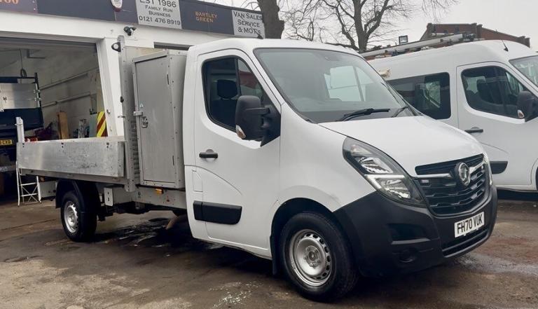 VAUXHALL MOVANO DROPSIDE WITH FIXED TOOL BOX 2.3 CDTi 3500 BiTurbo 2021