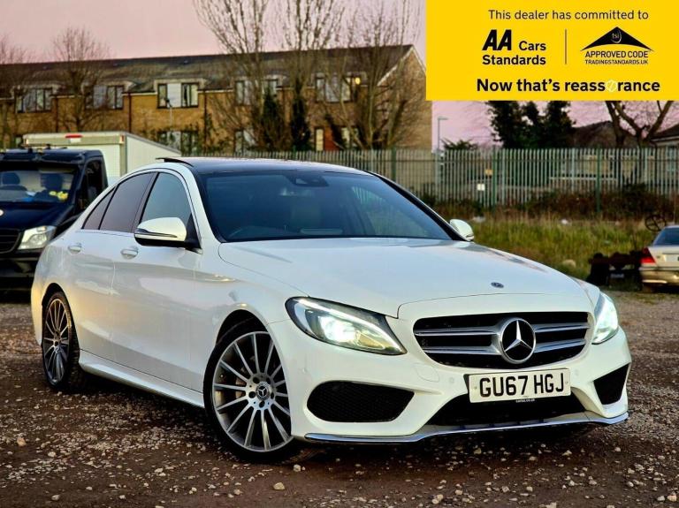2017 Mercedes-Benz C Class 2.0 C200 AMG Line (Premium Plus) Saloon 4dr Petrol G-Tronic+ Euro 6 (s...