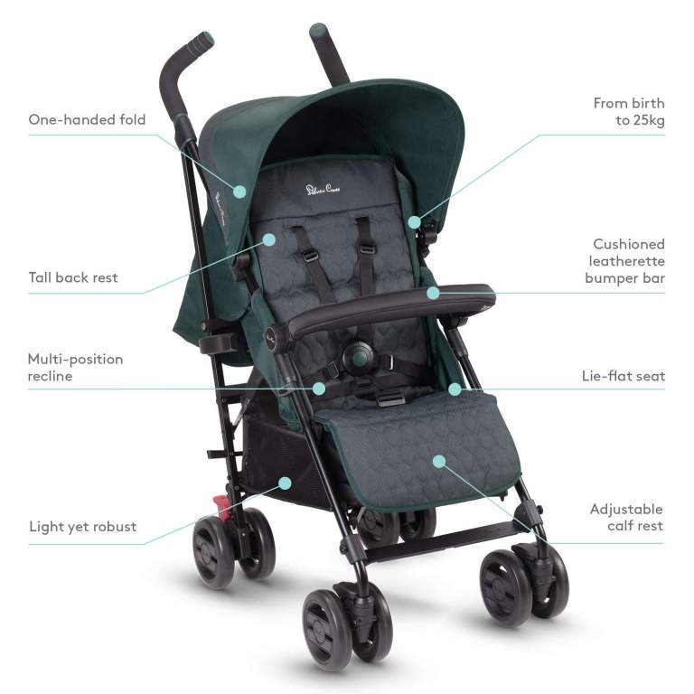 Silver Cross Pop Stroller forest green 