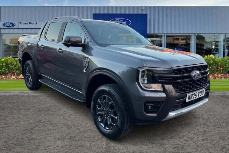 2025 Ford Ranger Wildtrak AUTO 2.0 EcoBlue 205ps 4x4 Double Cab Pick Up Automatic Pick-Up Diesel ...
