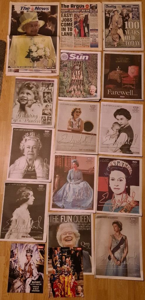 ROYAL FAMILY NEWSPAPERS AND MAGAZINES