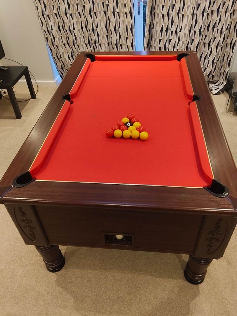 6ft Pool Table - Refurbished 6yrs Ago