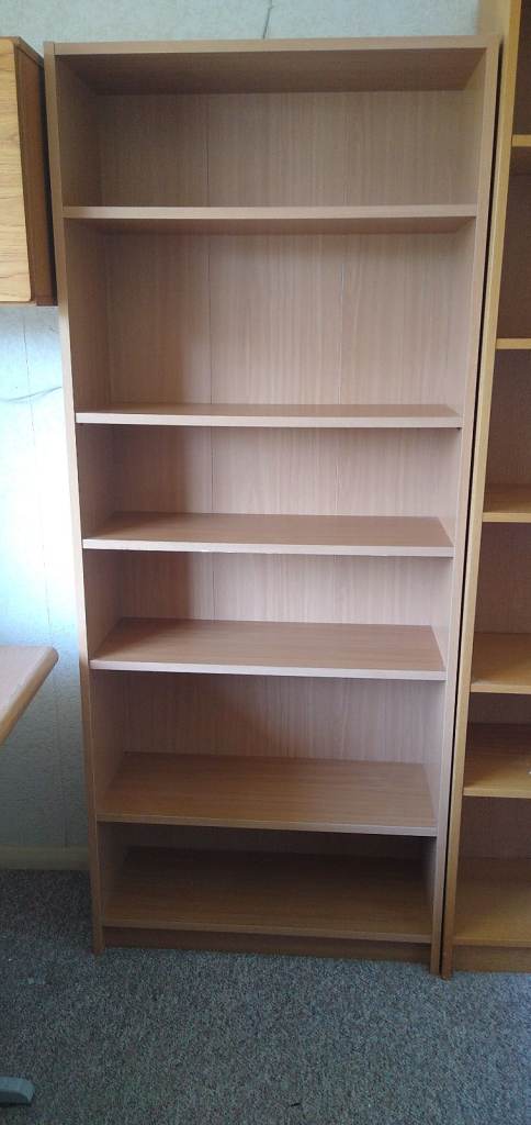 Bookcase, solid and sturdy in good condition.  
