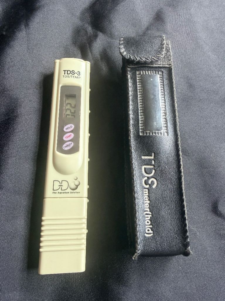 D-D TDS METER AND DIGITAL THERMOMETER FOR RO TESTING MARINE AQUARIUM FISH TANK