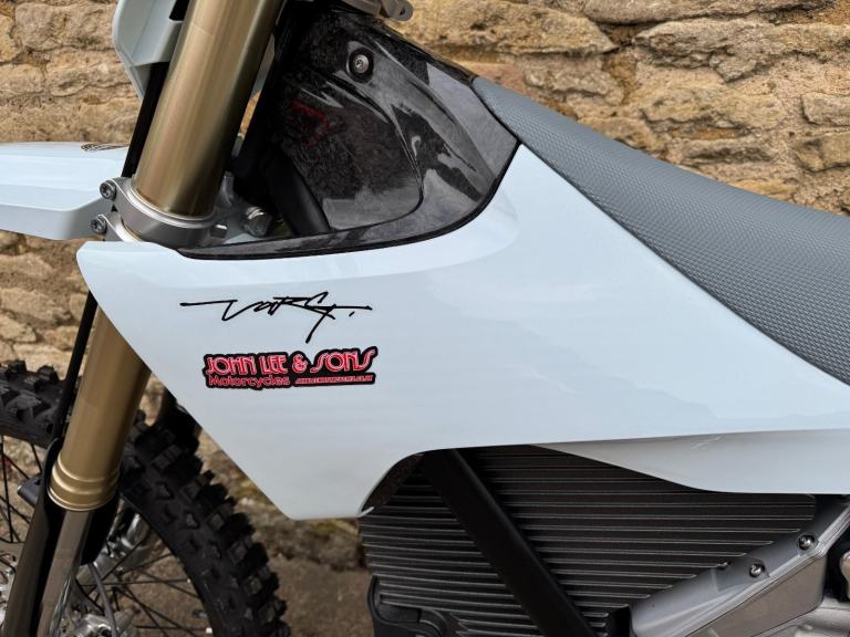 Stark Varg MX 1.2 Motocross Bike 60HP, White, New 2026 Model, In Stock & Ready
