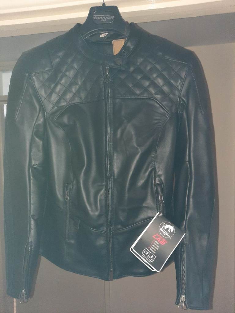 Furygan Legend Lady Leather Biker Jacket.
