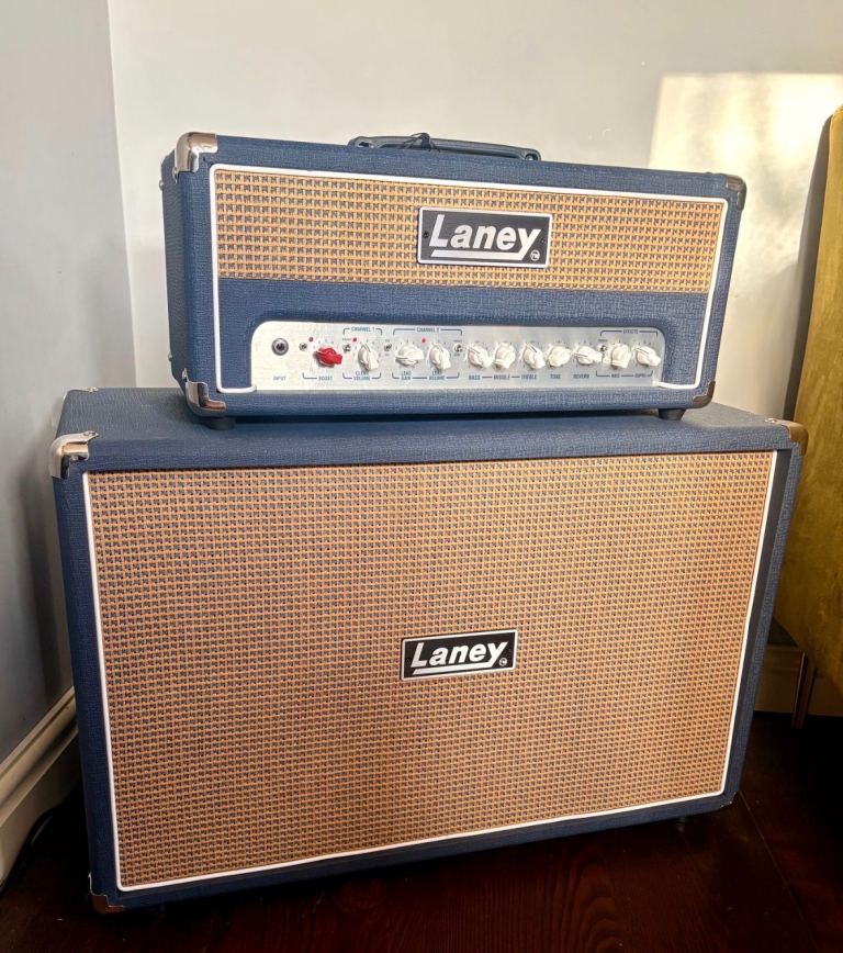 Laney Foundry Supertop 120W head and 2x12 Cab