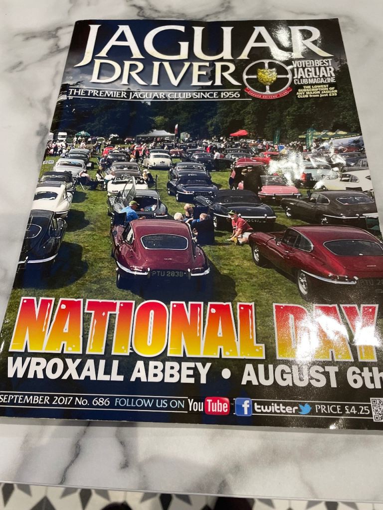 Jaguar Driver magazine
