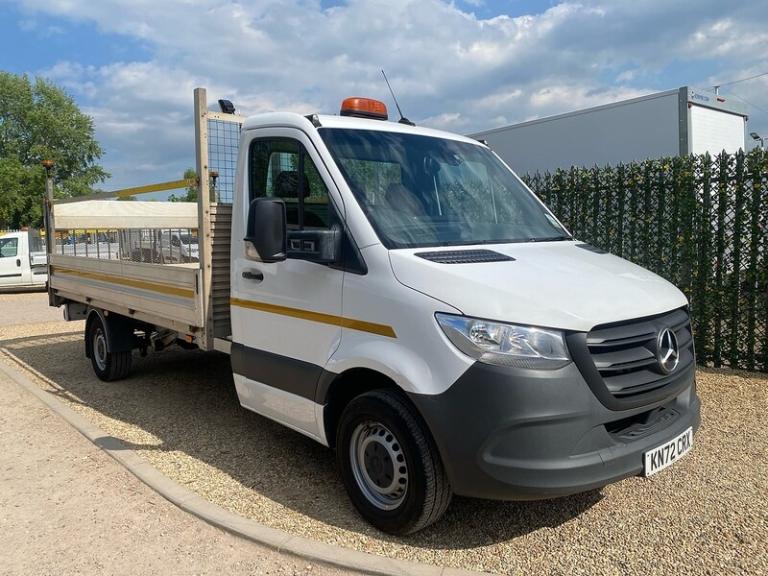 2022 Mercedes-Benz Sprinter 315 2.0 CDI Progressive L3 LWB 14FT DROPSIDE TAIL LIFT - WHITE Dropsi...