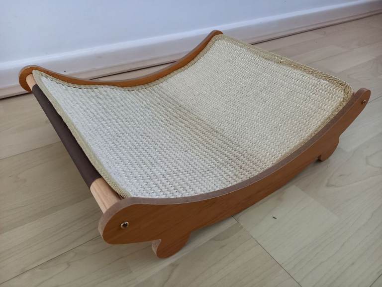 Cat scratcher lounging bed