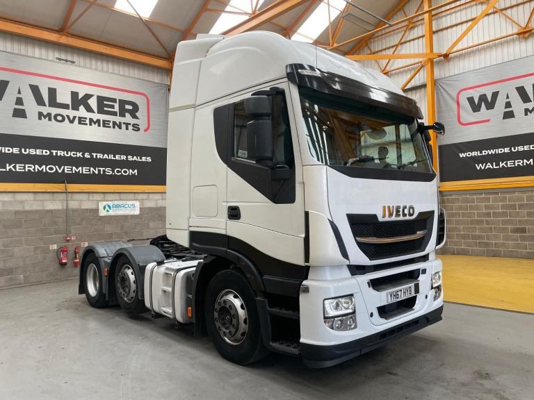 IVECO STRALIS HI WAY 460 *EURO 6* 6X2 TRACTOR UNIT – 2017 – YH67 HYB
