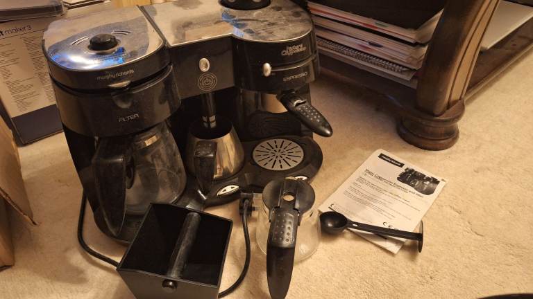 Mr Cappuccino Espresso Filter Coffee Milk Machine Frother