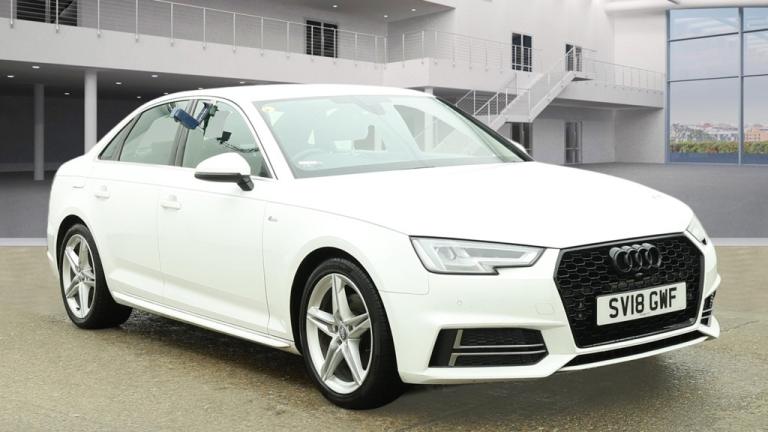 2018 Audi A4 1.4T FSI S Line 4dr [Leather/Alc] SALOON Petrol Manual
