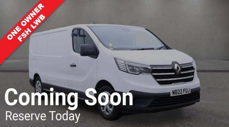 2022 22 RENAULT TRAFIC 2.0 DCI BLUE LL30 BUSINESS+ NO VAT LWB VAN L2 H1 EURO 6 (
