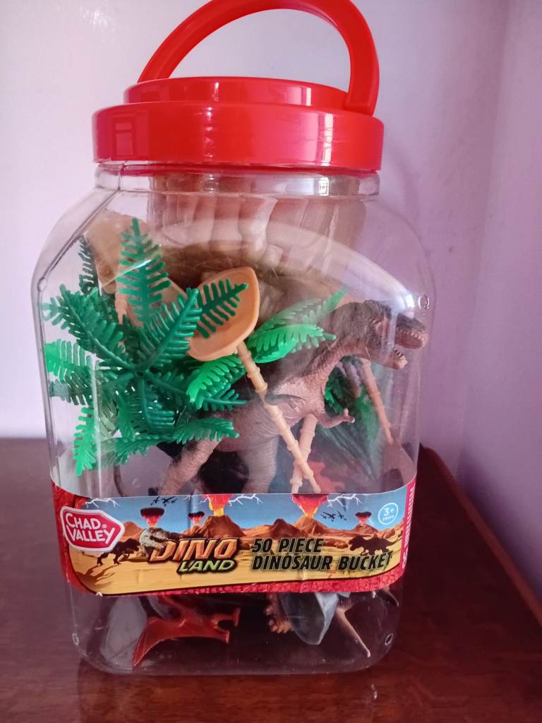 Dinoland 50pc Dino Bucket Toys