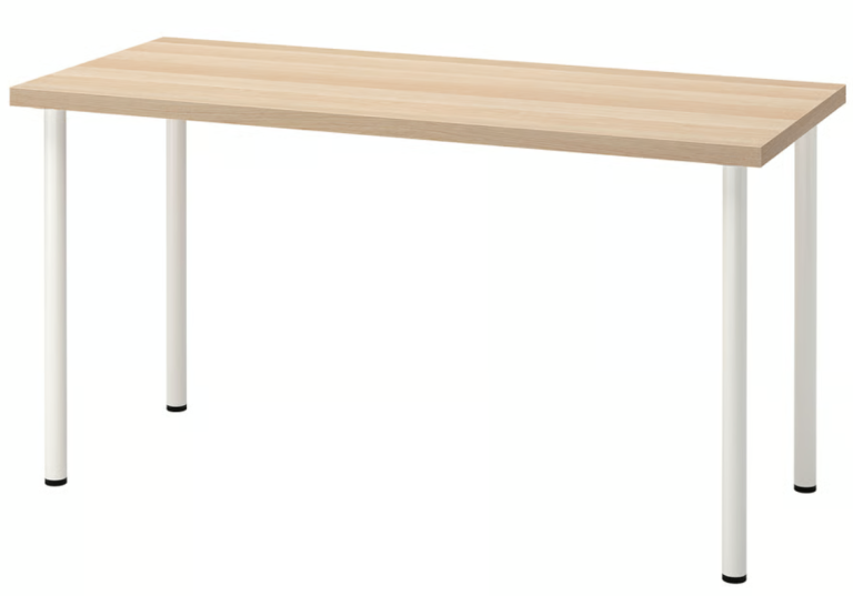 IKEA LAGKAPTEN/ADILS Desk - White/Oak effect - Excellent condition!