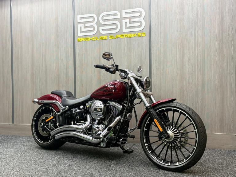 2017 17 Harley FXSB BREAKOUT 1690 17 - Candy Red - Turbines -Stage 1 ++