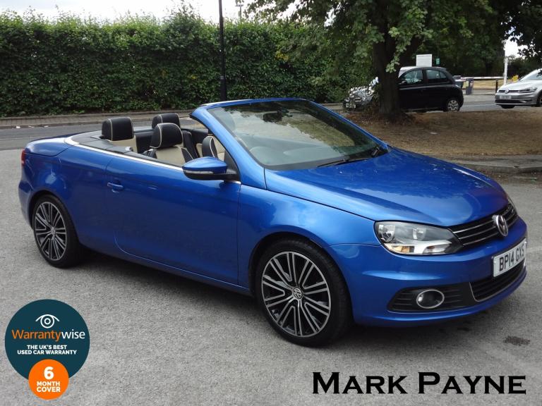2014 Volkswagen EOS 2.0 TDI BlueMotion Tech Exclusive 2dr DSG CONVERTIBLE Diesel Automatic