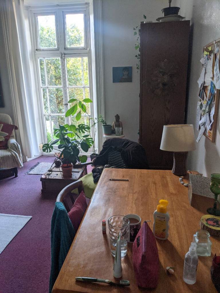 Large double room in shared house