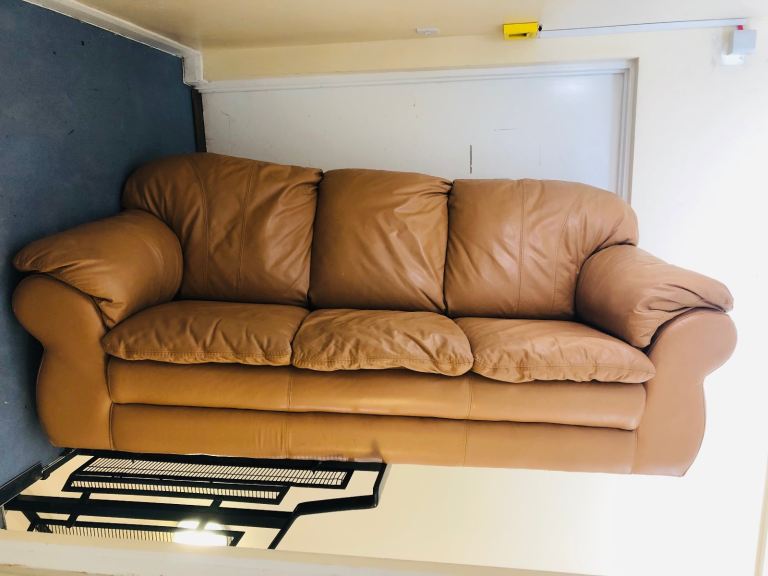 Handmade Italian Leather Sofa